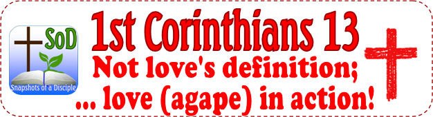 1st Cor 13 study banner