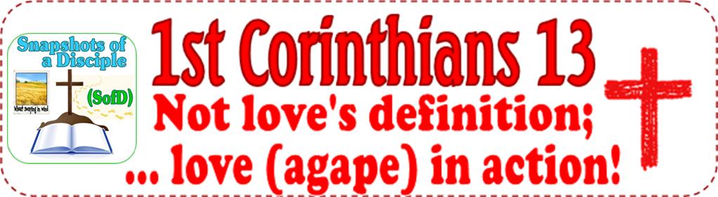 1 Corintians 13 banner