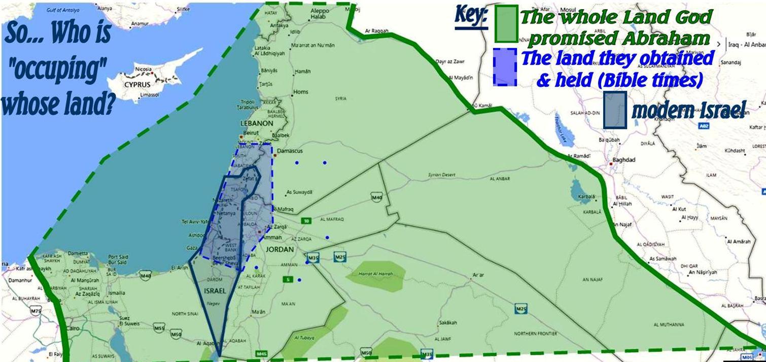 boundaries of Israel
